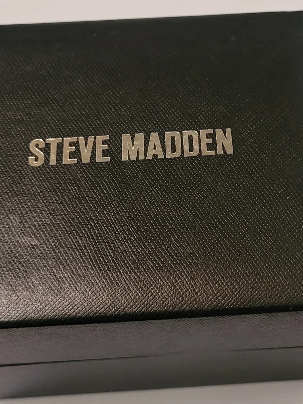 Steve Madden Men's Black and Rose Gold Watch and Pendant Gift Set